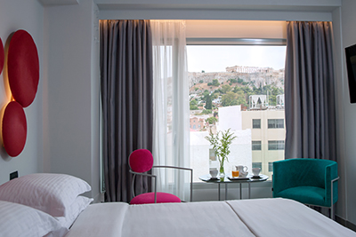 Classic Double Room with Acropolis View