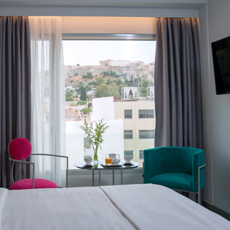 Classic Double Room with Acropolis View